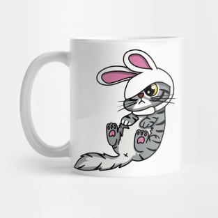 Chilling Bunny Cat Mug